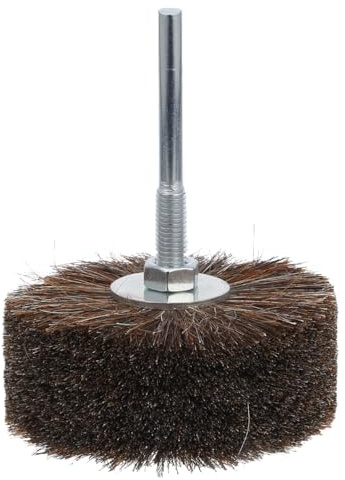 Warmhm Brosse Rotative Pour Perceuse Brosse De Polissage Abrasive Pour Jade Bijoux Et Sculpture Sur Bois Élimine Bavures Poussière Et Couche D'Oxyde 1 Pièce