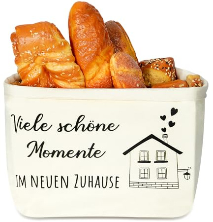 Zorplex Cestino pane in Tessuto, Sacchetto pane in e Traspirante per Conservare la Freschezza, Cestini pane da Tavola, Frutta o Verdura, Cestino pane Riutilizzabile Regalo per Nuova Casa o Cucina