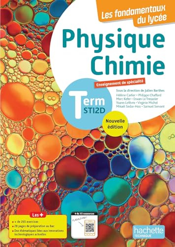 Physique-Chimie Terminale STI2D (manuel) - Éd. 2025