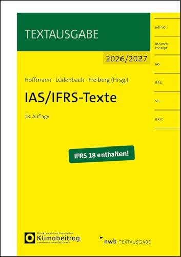 IAS/IFRS-Texte 2026/2027 (Textausgabe)