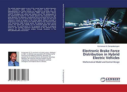 Electronic Brake Force Distribution in Hybrid Electric Vehicles: Mathematical Model and Control Design
