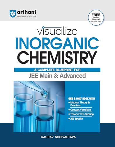 Arihant Visualize Inorganic Chemistry Textbooks for JEE Main & Advanced 2026 | With Modular Theory & Exercise, PYQ Sync, Concept Visualizers & Targeted Practice