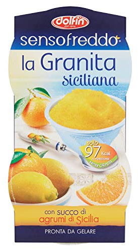 dolfin sensofreddo la Granita siciliana con succo di agrumi di Sicilia 2 x 100 ml