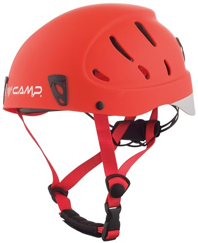 CAMP Unisex rustningshjälm, röd, 54-62 cm