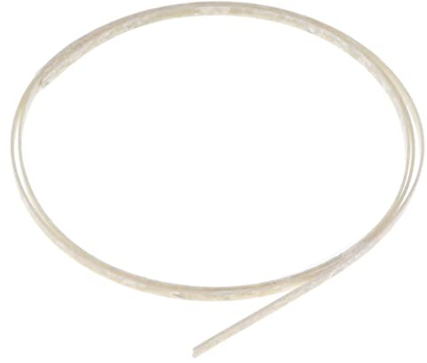 Oshhni Professionelles Ukulelen Saiten Nylon Musikinstrumenten Zubehör für Kinder, Weiß 6mm