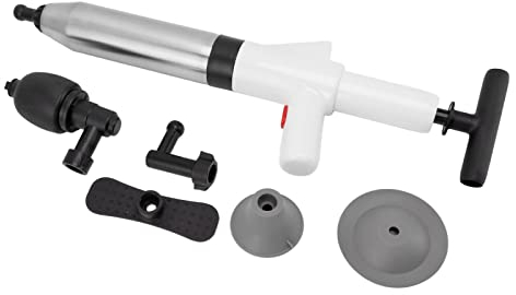 Sturalavandini per WC, Sbloccatore Scarichi, Manuale Pompa Scarico A Pressione d'Aria Strumenti Dragaggio Tubo per Fognatura, Lavello della Cucina, Scarico del Pavimento, Bagno
