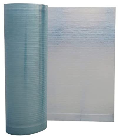 X1NGFU Polycarbonat-Dachplatte,UV-Schutz Transparente Isolierplatten,1mm Regenfest Gewächshausplatte Stegplatten,Ersatzplatten Für Gewächshaus,Leicht Zu Schneidende Biegung (W0.5xL6m(20x236in))