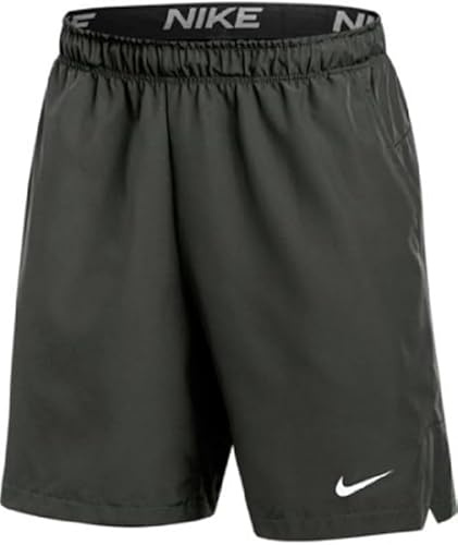 Nike Mens Shorts Dri-Fit Flex Woven Shorts 7inch (US, Alpha, Medium, Regular, Regular, Anthracite)