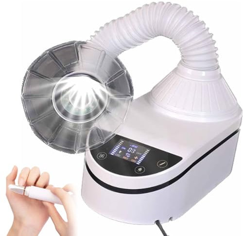 STDZQCWY Aspiratore per lucidatura Dentale da 230 W, aspirapolvere per odontoiatria con LED, Funzione Touch Screen e Filtro a Carbone Attivo, Tubo Girevole a 360°, Filtro Riutilizzabile