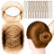 20 Pezzi Retina per Capelli Chignon, con 40 Forcine per Capelli Forma U,Retine Per Capelli Chignon Set, Chignon Bambina Per Capelli,per Capelli per Cameriera Infermiera Hostess,Braun