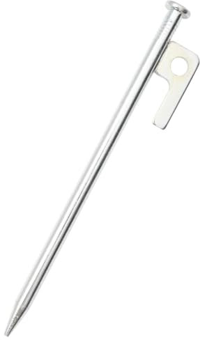 Zeltheringe 24 STK. 20 cm 9 mm Verzinkter Stahl - Pavillon-Rahmen Zubehör, Langlebig & Wetterfest - Ideal für Camping & Garten