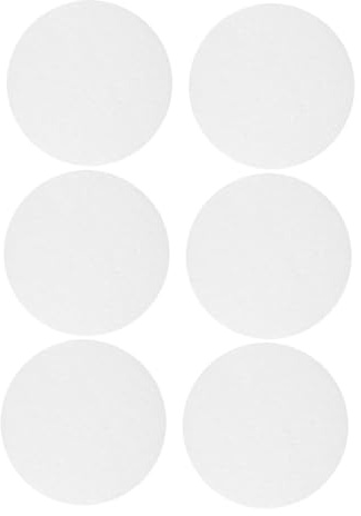 SHINEOFI 6pezzi Dischi Rotondi in Polistirolo Espanso per Lavori Fai da Te Cerchi in Gommapiuma Artigianale per Torte e Progetti Artistici Materiali Leggeri e Flessibili per Modellazione