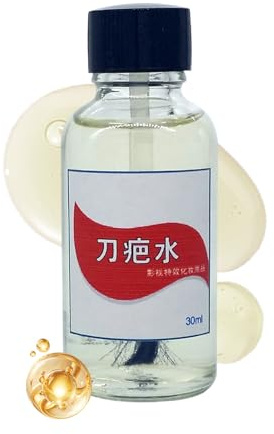 Maquillaje Líquido Para Cicatrices Halloween 30ml Cosplay Pintura Corporal | Cosplay Líquido Para Cicatrices Para Maquillaje Para Escape Room, De Terror, Carnaval Y Mascarada