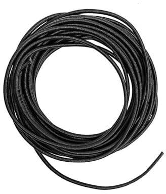 Cuerda elástica Cinturón de Goma con cordón elástico, 3-8 mm, Fuerte Negro, Costura, Ropa, Manualidades, Bandas Bricolaje, 10 Metros(3mmx10m)