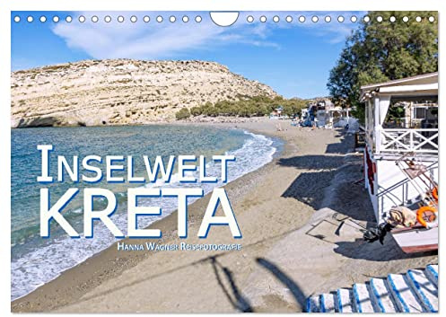 Inselwelt Kreta (Wandkalender 2026 DIN A4 quer), CALVENDO Monatskalender: Hanna Wagner zeigt Monat für Monat die Facetten der griechischen Insel Kreta. (CALVENDO Orte)