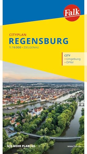 Falk Cityplan Regensburg 1:16.000