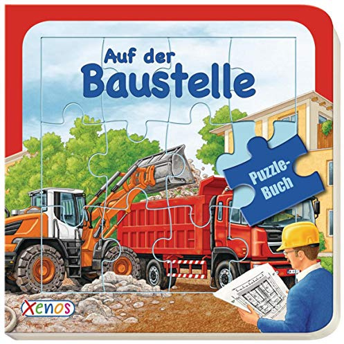 Auf der Baustelle Puzzlebuch: Puzzlebuch