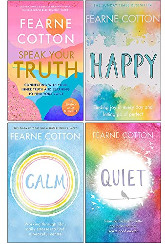 Fearne Cotton Collection 4 Books Set (Speak Your Truth, Happy, Calm & Quiet)