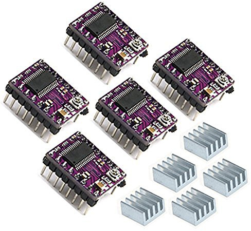 DollaTek 5Pcs 3D Drucker Stepstick DRV8825 Schrittmotortreiber Reprap 4 Layer PCB