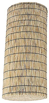 Takeashi Schilfrohrmatten Windschutz Balkon-Sichtschutz, Patio-Reed-Zaun-Rolle, Bambus-Zaun-Bildschirm, Outdoor-Zaun-Sichtschutz 4Ft, dekorativer Zaun, handgewebt, 70 80 90 120 cm hoch