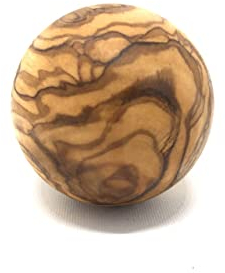 D.O.M. Dekokugeln aus Olivenholz - Durchmesser ca. 8 cm