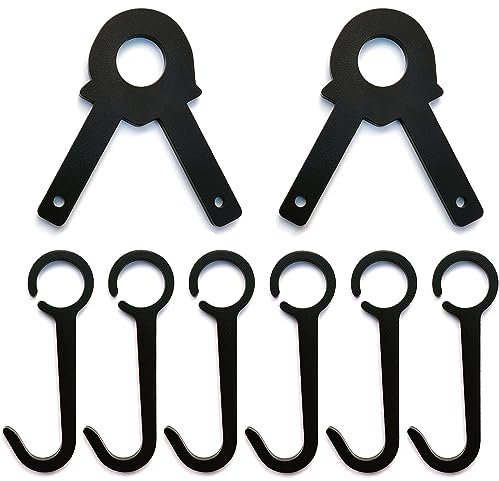ECCEPOPU AR500 - Objetivos de acero de 1/2 pulgada, objetivos de silueta de acero para disparar, kit de soporte de objetivo de acero, ganchos cortados con láser (se venden por separado)