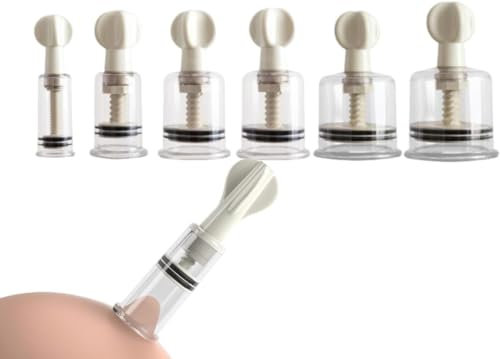 2 de Mamelon Ventouse Tétons Stimulation Du vide Suceurs Tire lait tasse sex toys Pour Femme Couple (2.9cm)