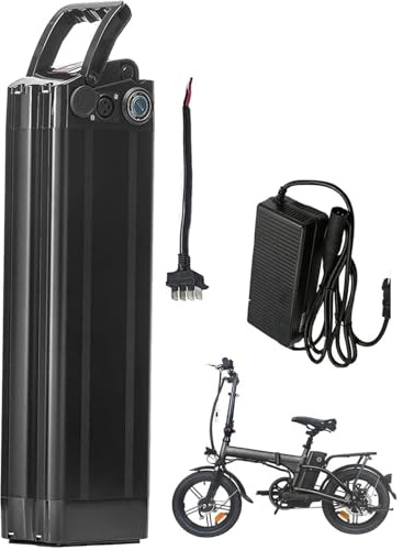 Batterie au Lithium 48V 12Ah 15Ah 20Ah,Batteries pour vélo 48V Batterie de Remplacement avec Verrouillage sécurisé pour 200W 500W 800W 1000W Moteu [Classe énergétique A] 48v 12ah