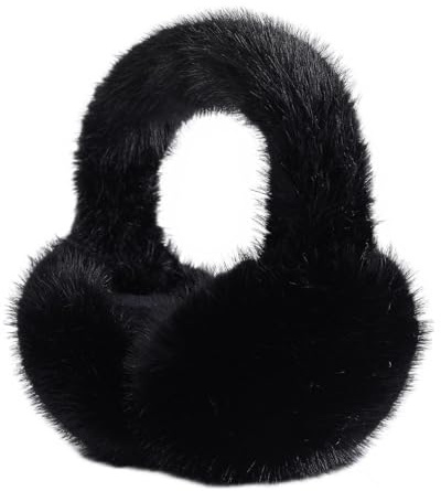 Kuchisity Ohrenwärmer verstellbar, Verdickung Winter Plüsch Ohrenschützer Stylische Ohrbedeckungen für Damen und Herren