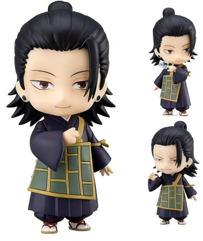 Starida Suguru Geto - Figura de acción de PVC de 10 cm, figura de anime, cabeza intercambiable, modelo de personaje de dibujos animados movible para decoración del hogar, regalos