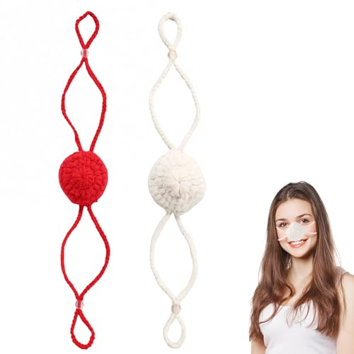 lasuroa 2pcs Cache-Nez d'hiver en Crochet, Coupe-Vent Confortable pour Le Froid Accessoires de Ski et D'activités Plein Air pour Hommes et Femmes