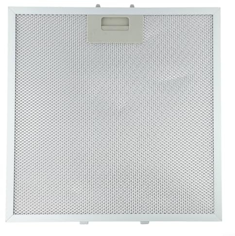 Feeshoppher silver rostfritt stål köksfläkt filter metall nät fettutsugare ventilpanel 320 x 320 x 9 mm ersättning för köksfläkt för att upprätthålla luftflödet och förbättra