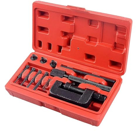 ZHENHUA-BL 13PCS Chain Repair Tool Set Motorcycle Chain Splitter Breaker Motorbike Mountainb Riveting Tool Heavy Duty Link O Ring Bicycle
