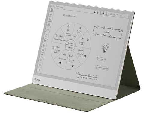 BOOX Note MAX Lote Tablet 13,3” Bloc B/N 300 ppi 128 GB Android 13 E-Ink (no Luz Frontal)
