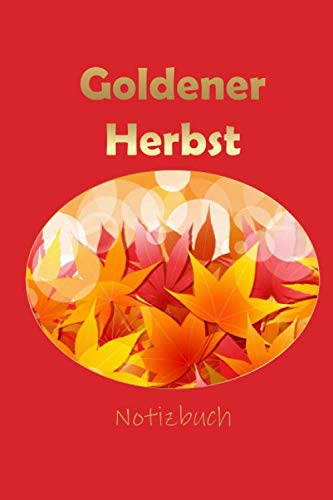 Goldener Herbst Notizbuch