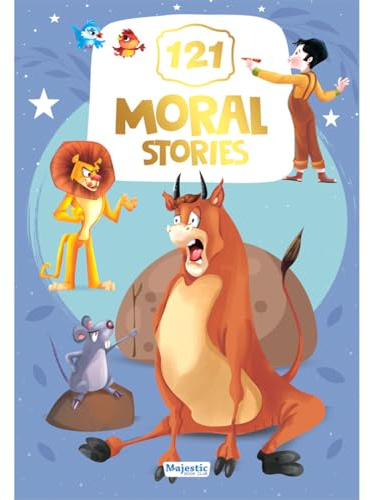 121 Moral Stories - Illustrated Story Book for kids - English short stories with Colourful Pictures - Best Bedtime children stories For younger children | The Book Tree Books