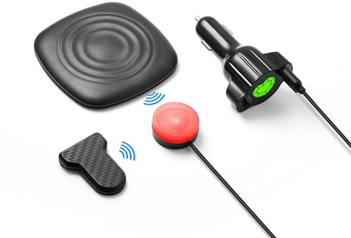 Technaxx SteelMate Sistema De Seguridad De Automóvil para Niños con Sensores, Indicación De Luz y Alarma Sonora TX-162