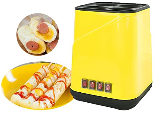Máquina Eléctrica Para Hacer Rollos De Huevo Máquina De Tortillas El Hogar Rodillo De 4 Moldes Huevera Fabricante Automático De Rollos Huevo Fabricante De Salchichas Desayuno