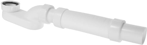 Kit Di Scarico Flessibile Per Vasca Da Bagno E Doccia - Tubo Di Scarico Freestanding Con Sifoni A P Piatti A Basso