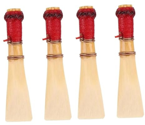 HEMOTON 4stücke Bassoon Reeds Leichtes Zubehör Für Basson Spieler Langlebige Einfach Zu Installierende Werkzeuge Für Professionelle Musiker Für Täglichen Gebrauch