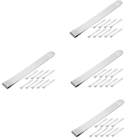 MAGICLULU 40pcs Cotton Candy Making Clips Mesh Clips Easy to Use Cotton Candy Machine Accessories