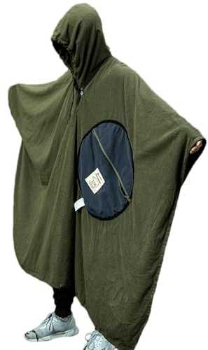 Tragbarer Schlafsack Erwachsener - Ganzkörper-tragbarer Schlafsackanzug, begehbarer Schlafsack | Winddichte Lager Schlafsack Mantel, ideal für Reisen im Freien Wandern Erwachsene gemütliche Nächte