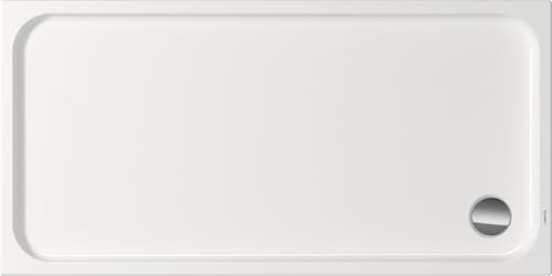 Duravit D-Code Duschwanne, 1600x800mm, Rechteckig, Einbauversion, 720264000000001, Farbe: Weiß glänzend