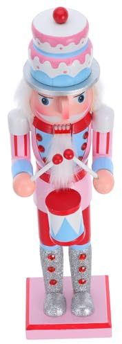 ULTECHNOVO Adornos De Cascanueces De Madera Figuras Navideñas De Cascanueces para Decoración De Hogar Oficina Entrada De Niña Muebles