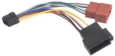 cablaggio dell'autoradio Cablaggio radio stereo for auto a 16 pin ISO, for KENWOOD, for radio a connettore cablaggio adattatore for autoradio ISO Radio Play