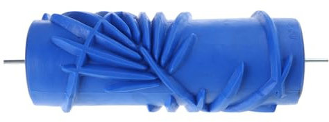 Rodillo de pintura con textura decorativa de 5 pulgadas, patrón en relieve, adecuado para pintura de pared, renovaciones del hogar y creación de arte, diseños artísticos de pared