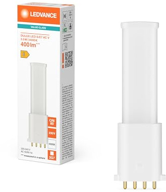 LED PLS 3.5W (7W eq.) 4 Pin 2G7 Cool White Dulux AC Mains Only