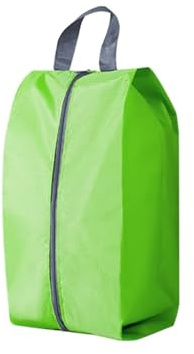 En resväska med skor, 5 st Dammtäta vattentäta skopåsar Reseförvaring med dragkedja Flerfärgad i flera storlekar(Green,M 34.5x17x12cm)