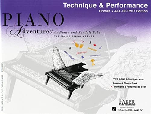 Nancy faber : piano adventures all-in-two primer technique & performance: All-In-Two Edition