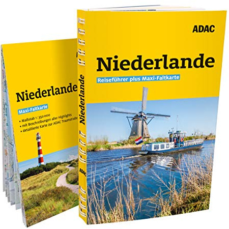 ADAC Reiseführer plus Niederlande: Mit Maxi-Faltkarte und praktischer Spiralbindung